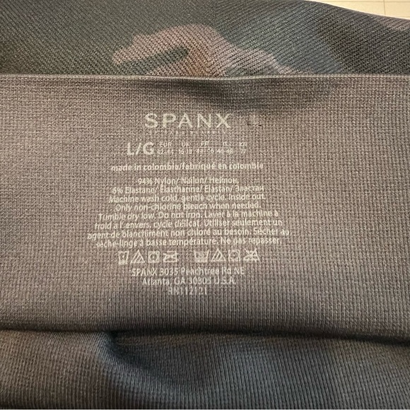SPANX Look at Me Now Seamless Leggings Core/Tummy Control Women’s Size L NWOT - Picture 7 of 10